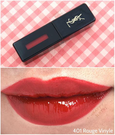 carla 401 ysl|YSL Rouge Vinyle (401) Vinyl Cream Lip Stain Review.